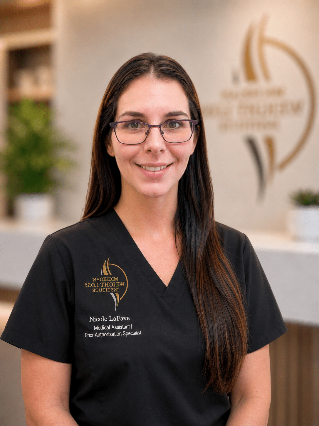 Nicole Lafave, Prior Authorization Specialist at Michigan Weight Loss Institute, who helps Medicare GLP-1 patients in Sterling Heights and Bingham Farms.