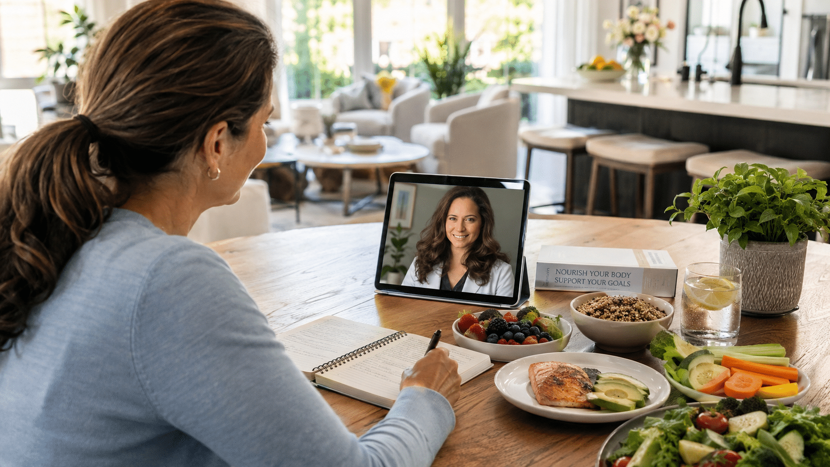 Virtual nutrition coaching for GLP-1 weight loss patients in Michigan